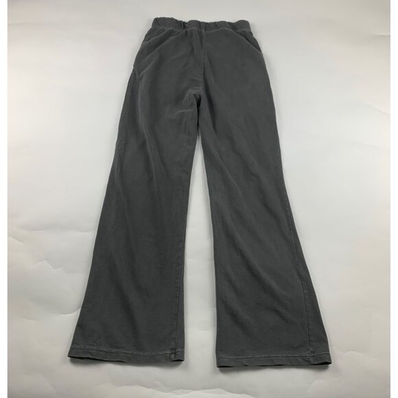 Talentless Washed Gray Jersey Knit High Rise Wide Leg Lounge Pant M - Picture 5 of 6